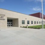 Exterior of Grimsley Junior High.